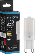Mexen Aura LED-Glühbirne G9, 2W, Warm - 3000K, 200 lm - L120-G9-0230-01