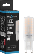 Mexen Aura LED-Glühbirne G9, 3W, Neutral - 4000K, 310 lm - L120-G9-0340-01