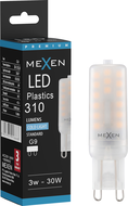 Mexen Aura LED-Lampe G9, 3W, Kalt - 6500K, 310 lm - L120-G9-0365-01
