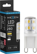 Mexen Aura LED-Lampe G9, 2,5W, Warm - 3000K, 280 lm - L121-G9-0230-01