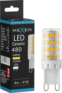 Mexen Aura LED-Glühbirne G9, 4W, Warm - 3000K, 480 lm - L121-G9-0430-01