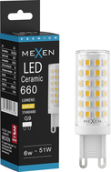 Mexen Aura LED-Lampe G9, 6W, Warm - 3000K, 660 lm - L121-G9-0630-01