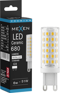 Mexen Aura LED-Lampe G9, 6W, Neutral - 4000K, 680 lm - L121-G9-0640-01