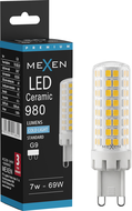 Mexen Aura LED-Glühbirne G9, 7W, Kalt - 6500K, 980 lm - L121-G9-0765-01
