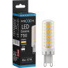 Mexen Aura Dimmbarer LED Leuchtmittel G9, 6W, Warm - 3000K, 750 lm - L122-G9-0630-01
