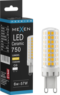 Mexen Aura Dimmbarer LED Leuchtmittel G9, 6W, Warm - 3000K, 750 lm - L122-G9-0630-01