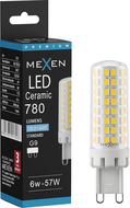 Mexen Aura Dimmable LED-Lampe G9, 6W, Kalt - 6500K, 780 lm - L122-G9-0665-01