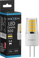 Mexen Oris LED-Lampe G4, 2,5W, Warm - 3000K, 300 lm - L115-G4-0230-01