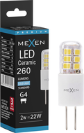 Mexen Oris LED-Glühbirne G4, 2W, Kalt - 6500K, 260 lm - L115-G4-0265-02