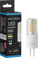 Mexen Oris LED-Lampe G4, 3W, Warm - 3000K, 360 lm - L115-G4-0330-01