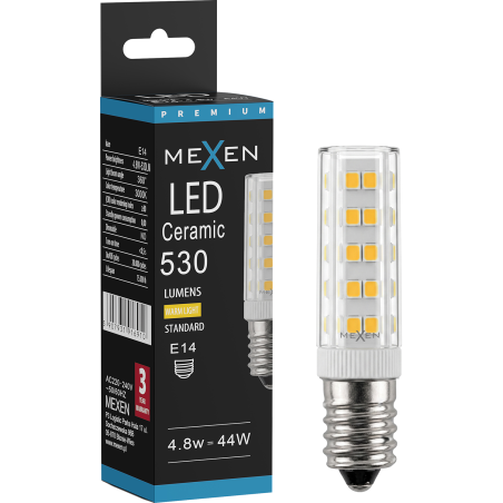 Mexen Aura LED-Glühbirne E14, 4,8W, Warm - 3000K, 530 lm - L121-E14-0530-01