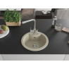 Mexen Diego Granitspüle 1-Becken mit Küchenarmatur Duero, beige - 6512-69-671600-00