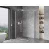 Mexen Mist-B Duo Duschkabine schwenkbar 90 x 75 cm, transparent, weiß - 8A2-090-075-20-00