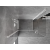Mexen Mist-B Duo Duschkabine schwenkbar 90 x 75 cm, transparent, weiß - 8A2-090-075-20-00