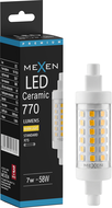 Mexen Vega Dimmable LED-Lampe R7S, 7W, Warm - 3000K, 770 lm - L125-R7S-0730-01