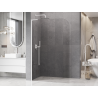 Mexen Kioto-P L Duschwand Walk-in 80 x 200 cm, transparent 8 mm, weiß - 800-080-103-20-00-P
