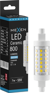 Mexen Vega Dimmbarer LED-Leuchtmittel R7S, 7W, Kalt - 6500K, 800 lm - L125-R7S-0765-01