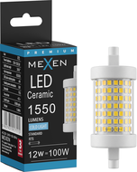 Mexen Vega Dimmable LED-Lampe R7S, 12W, Kalt - 6500K, 1550 lm - L125-R7S-1265-01