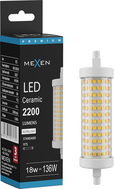 Mexen Vega Dimmbares LED-Leuchtmittel R7S, 18W, Neutral - 4000K, 2200 lm - L125-R7S-1840-02