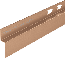 Mexen Line-B Duschablaufrinne frontal 130 cm, gebürstetes Kupfer - 186503130U