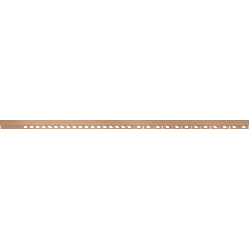Mexen Line-B Duschablaufrinne frontal 130 cm, gebürstetes Kupfer - 186503130U