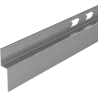Mexen Line-B Frontale Duschrinne 130 cm, gebürstetes Gun Gray - 186603130U