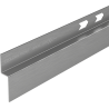 Mexen Line-B Duschrinne Frontleiste 180 cm, gebürstetes Gun Gray - 186603180U