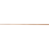 Mexen Line-B Gefälleleiste für Glas 180 cm links, gebürstetes Kupfer - 186504180L
