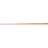 Mexen Line-B Gefälleleiste für Glas 120 cm links, gebürstetes Kupfer - 186504120L