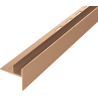 Mexen Line-B Gefälleleiste für Glas 180 cm rechts, gebürstetes Kupfer - 186504180R