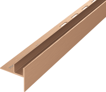 Mexen Line-B Gefälleleiste für Glas 180 cm rechts, gebürstetes Kupfer - 186504180R
