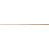 Mexen Line-B Gefälleleiste für Glas 180 cm rechts, gebürstetes Kupfer - 186504180R