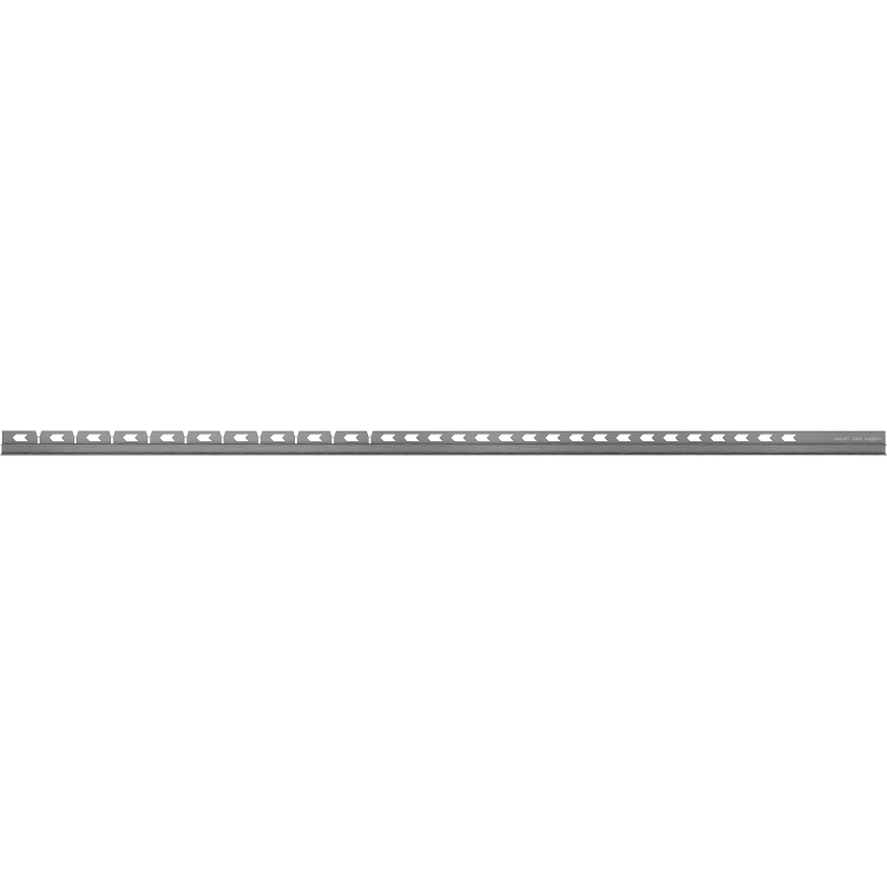 Mexen Line-B Gefälleleiste für Glas 120 cm links, gun grau gebürstet - 186604120L