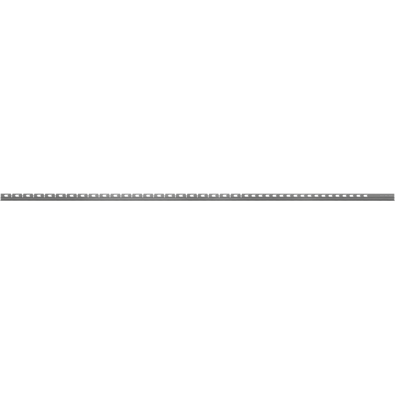 Mexen Line-B Abfallprofil für Glas 180 cm links, gebürstet Gun Gray - 186604180L