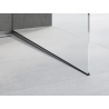 Mexen Line-B Gefälleleiste für Glas 180 cm rechts, gun gray gebürstet - 186604180R