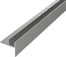 Mexen Line-B Gefälleleiste für Glas 180 cm rechts, gun gray gebürstet - 186604180R