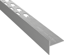 Mexen Line-B Bodenabfallleiste 120 cm links, gun gray gebürstet - 186601120L