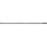 Mexen Line-B Bodenabfallleiste 120 cm links, gun gray gebürstet - 186601120L