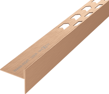 Mexen Line-B Fußboden-Abschlussleiste 120 cm rechts, gebürstetes Kupfer - 186501120R