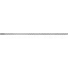Mexen Line-B Fußboden-Abschlussleiste 180 cm rechts, gebürstet Gun Gray - 186601180R
