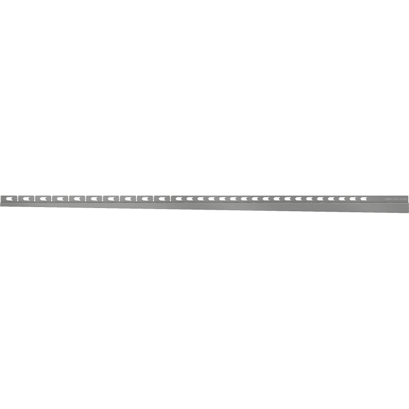 Mexen Line-B Wandseitige Gefälleleiste 120 cm links, gun gray gebürstet - 186602120L