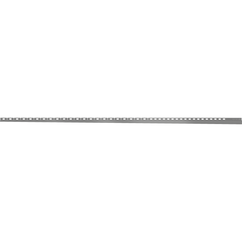 Mexen Line-B wandseitige Gefälleleiste 180 cm links, gebürstetes Gun Gray - 186602180L