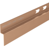 Mexen Line-B Wandnahe Gefällleiste 120 cm rechts, gebürstetes Kupfer - 186502120R