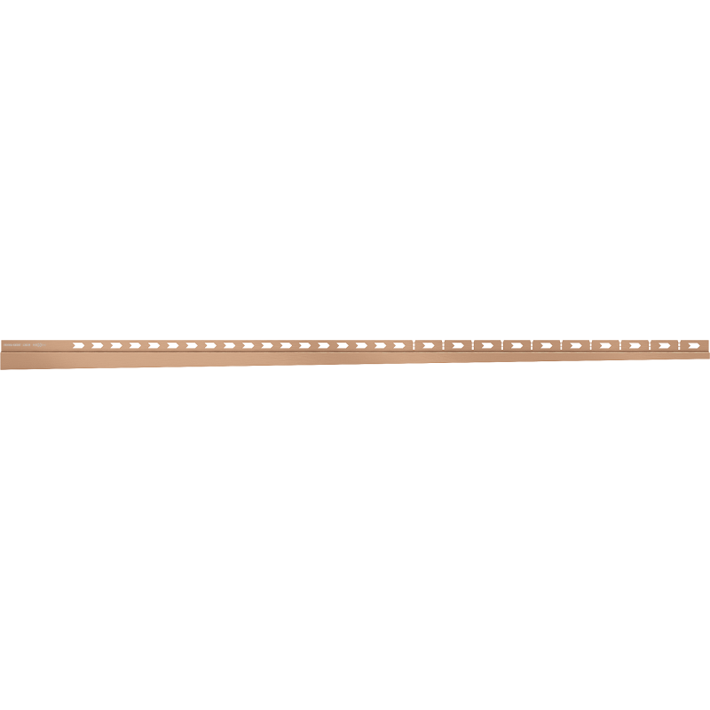 Mexen Line-B Wandnahe Gefällleiste 120 cm rechts, gebürstetes Kupfer - 186502120R