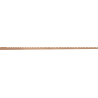Mexen Line-B Wandabschlussleiste 180 cm rechts, gebürstetes Kupfer - 186502180R