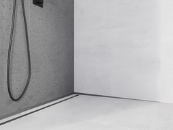 Mexen Line-B Wand-Duschleiste 180 cm rechts, gun gray gebürstet - 186602180R