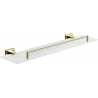 Mexen Arno hängendes Glasregal, gold - 7020737-50