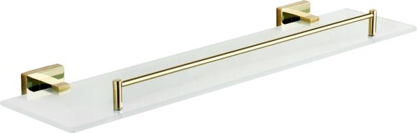 Mexen Arno hängendes Glasregal, gold - 7020737-50