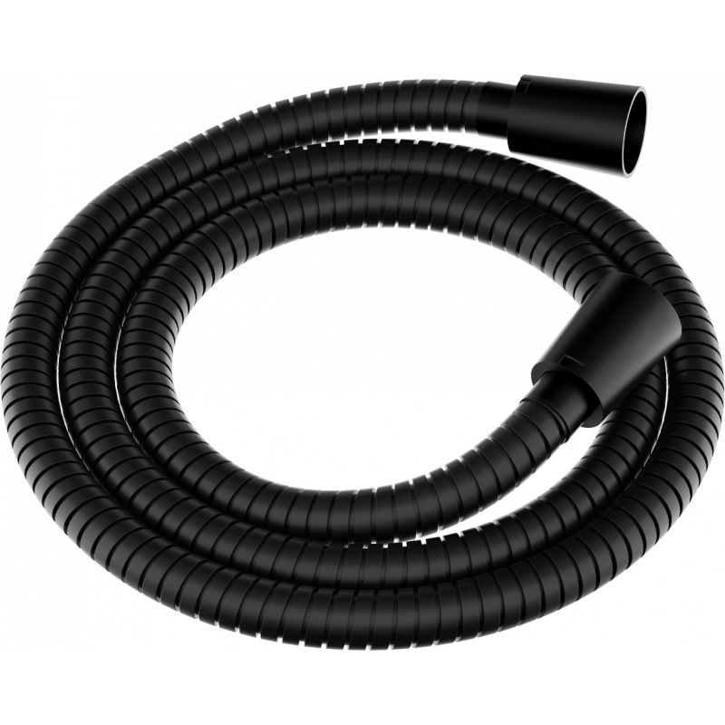 Mexen Duschschlauch 125 cm, schwarz - 79435-70