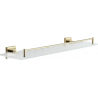 Mexen Rufo hängendes Glasregal, gold - 7050937-50